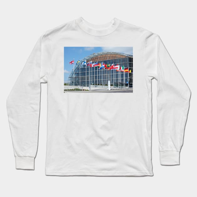 European Investment Bank; EIB Long Sleeve T-Shirt by Kruegerfoto